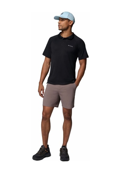 Columbia Alpine Chill Pro Erkek Kısa Kollu Polo Tişört-9246 Siyah