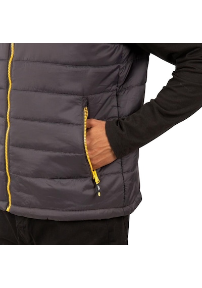 Trespass Majkgın20002 Franklyn Male Padded Dark Grey Erkek Outdoor Yelek 001