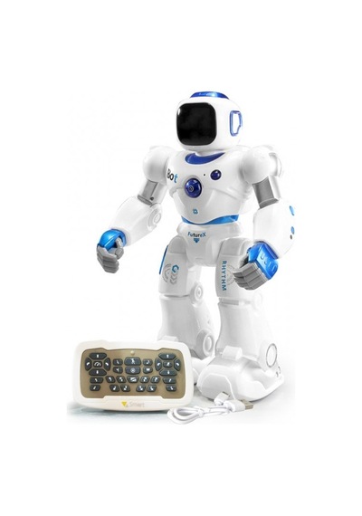 İnteraktif Şarjlı Akıllı Robot Uzaktan Kumandalı - Mavi Su Dünyası