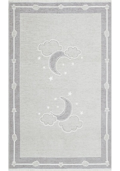 Eko Halı Noa Baby Nb 01 Grey Yıkanabilir Çift Taraflı Yumuşak Dokulu İnce Çocuk-bebek Odası Halısı Gri Beyaz Eko Halı Noa Baby Nb 01 Grey Yıkanabilir Çift Taraflı Yumuşak Dokulu İnce Çocuk-bebek Odası Halısı Gri Beyaz