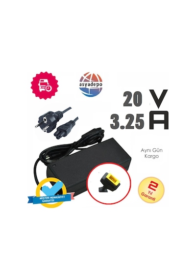 Lenovo Uyumlu Sa10J20136 Adaptör Şarj Cihazı 20V 3.25A