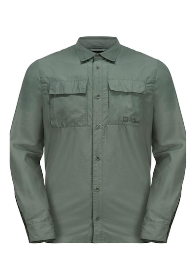 Jack Wolfskin 1404101 Barrier L/s M Gömlek Yeşil Erkek Gömlek Yeşil