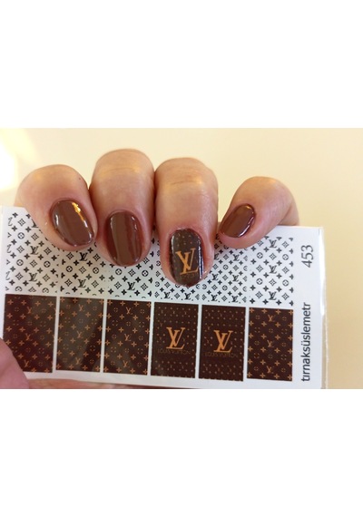 Tırnak Sticker Tırnak Dövme Nail Art 186