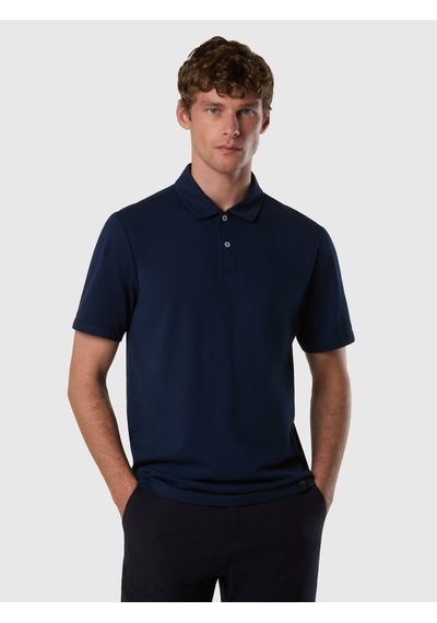 North Sails Kısa Kollu Pamuklu Erkek Polo Yaka T-shirt-33491 Lacivert