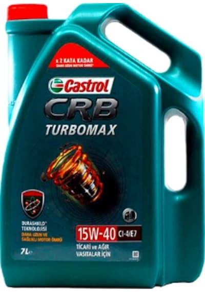 Castrol CRB Turbomax 15W-40 CI-4/E7 Motor Yağı 7 L
