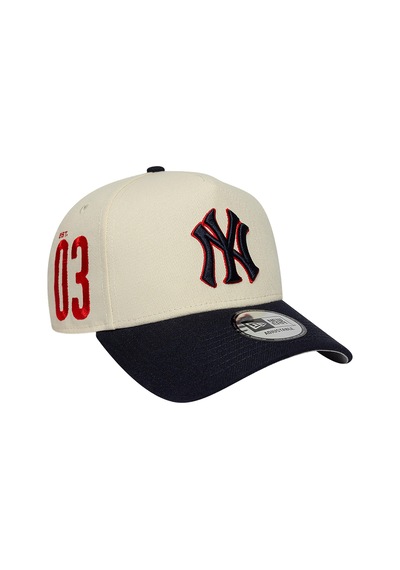 60956694-r New Era Mlb Sıde Hıt 9forty Ef Neyyan Ltcnvy Şapka Krem 60956694-r