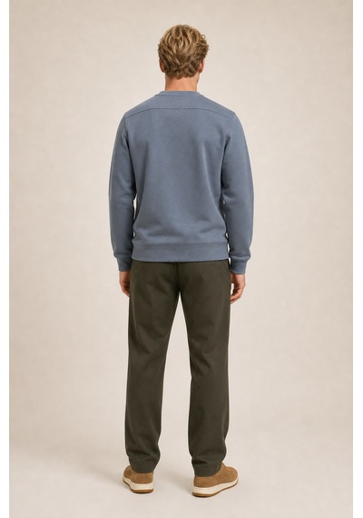 Redline Clavin Erkek Regular Fit Yeni Sezon Pamuklu Sweatshirt Antrasit