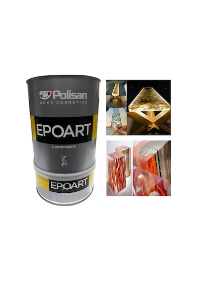 Polisan Epoart Ultra Şeffaf Epoksi Reçine