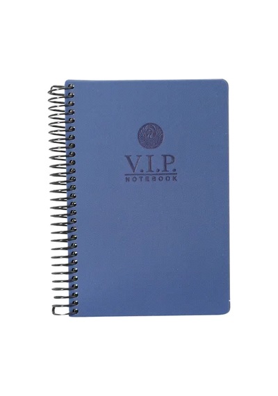 Vip Defter Kareli 17x24 - Lacivert
