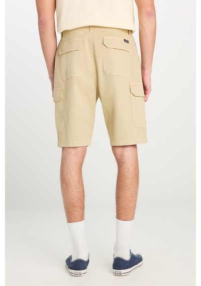 Lee Relaxed Fit Geniş Kesim Chino Erkek Cargo Şort 71ja4897614 Bej