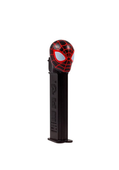 Pez Dispenser Marvel Miles Morales Meyve Aromalı Şekerleme Makinesi Ve Şekerleme Yedekleri