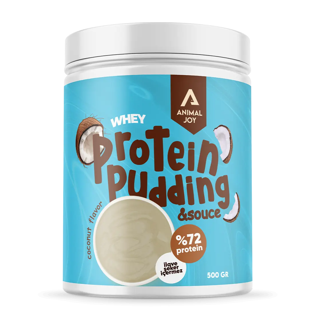 Protein Puding Hindistan Cevizi - 500 Gr - 20 Servis
