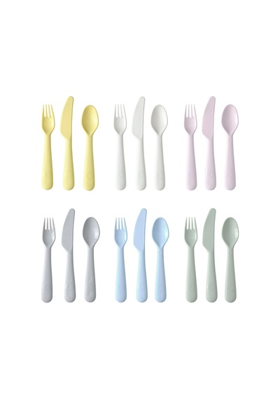 Kalas Çocuk Çatal Kaşık Bıçak Seti 18 Parça Various Various