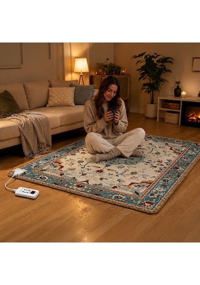 Sunup Ty-2 3 1900w 200x300cm Isıtmalı Pad Halı - Dijital Termostatlı Karbon Kristal Teknolojisi