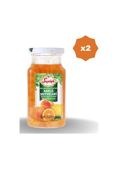 Seyidoğlu Cam Bahçe Meyveleri Reçel 380 Gr - 2 Adet