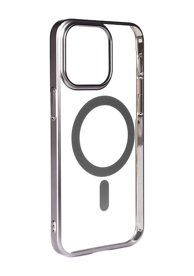 Apple Uyumlu iPhone 15 Pro Max Kılıf Wireless Şarj Özellikli Sert Pc Mat Riksos Magsafe Kapak Kılıf Standart