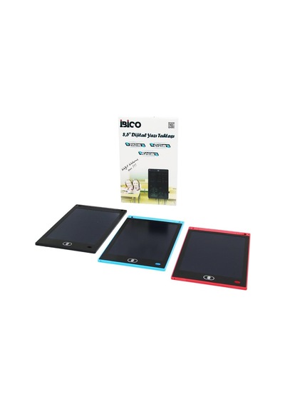 8.5 İnç Dijital Yazı Tahtası Tablet Yazım - Çizim - Resim Pilli Lcd Writing Tablet Çok Renkli