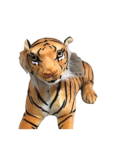 Sesli Kükreyen Kaplan 35 Cm Kahverengi