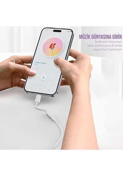 Type-c Usb C To 3.5mm Dönüştürücü Adaptör Kulaklık Dönüştürücü Sh-007