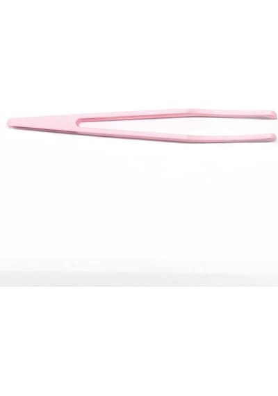 Koodmax Hassas Elektronik Ve El Sanatları Tamir Cımbızı Sert Plastik 11.5cm Dirsek Cımbız Pembe