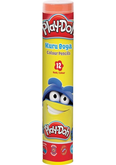 Play-Doh Kuru Boya Tüp 12 Renk