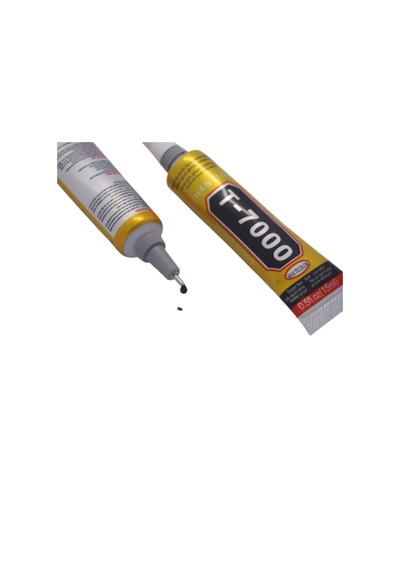 T7000 Ekran Cam Lens Kasa Kapak Çerçeve Yapıştırıcı 15 ML Siyah