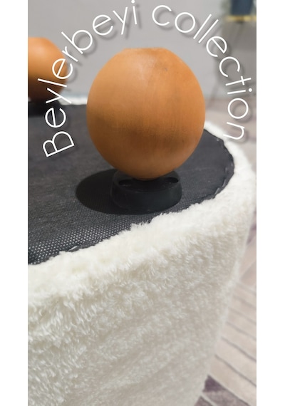 Krem Peluş Kumaş Puf ,ev İçi Oturma Pufu , Dekoratif Puf, Kapı Kenarı Puf , Krem