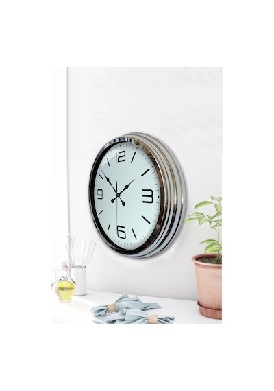 Prestij Krom Metal 40 Cm Duvar Saati Diğer