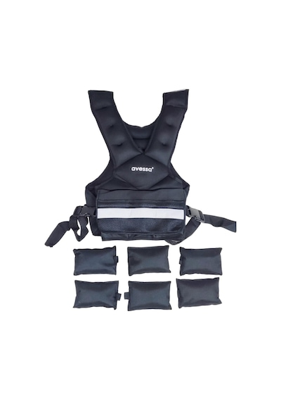 Avessa Wv-15 Kg Ağırlık Yeleği Siyah