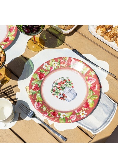 Picnic Kağıt Tabak 26 Cm 12'li Paket Beyaz