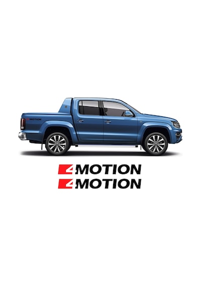 Volkswagen Amarok 4 Motion Yazılı Sticker