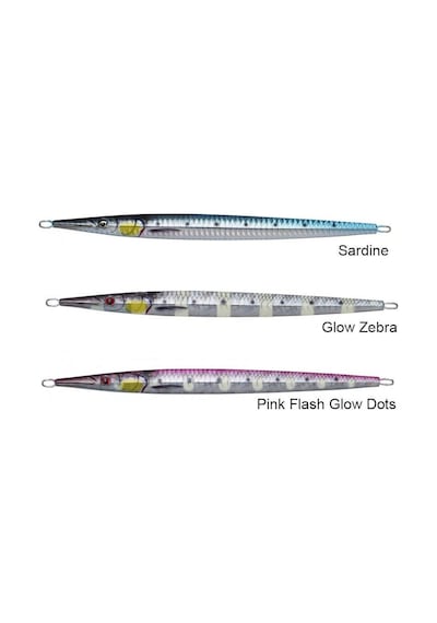 Savage Gear 3D Needle Jig 200 Gr 25 Cm Suni Yem Glow Zebra (453613454)