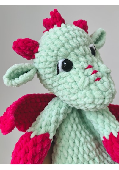 Minty The Dragon Açık Yeşil