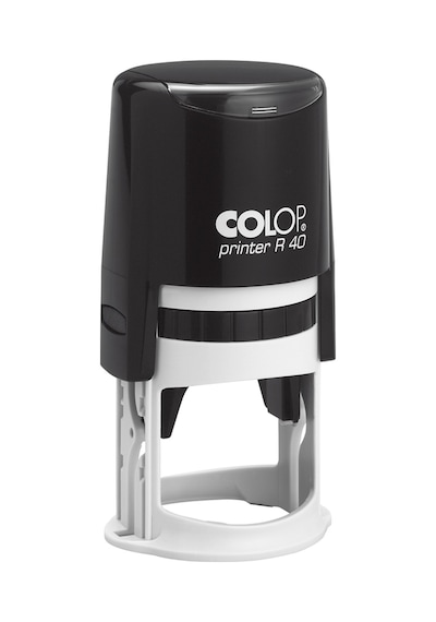 Colop R40 Yuvarlak Siyah Kasa Kuru Keçe - 40 MM