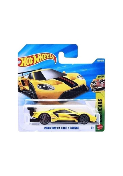 Hot Wheels 2016 Ford Gt Race / Course Oyuncak Araba Çok Renkli