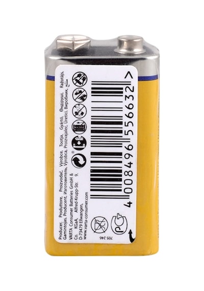Varta 2022 Superlife 9V Pil 12'li