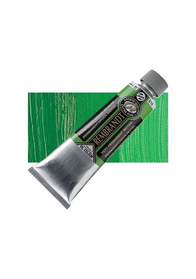 Rembrandt Yağlı Boya 150 ML Seri 3 No: 614 Permanent Green Medium