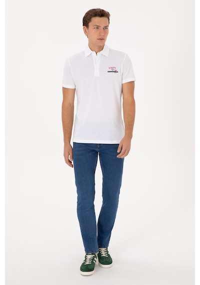 U.S. Polo Assn. U.s. Polo Assn. Erkek Beyaz Tişört 50324803-vr013 U.S. Polo Assn. U.s. Polo Assn. Erkek Beyaz Tişört 50324803-vr013