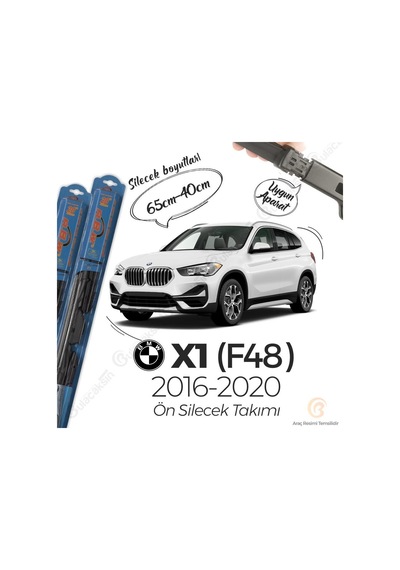 Bmw X1 F48 Ön Silecek Takımı 2016-2020 Rbw Hibrit