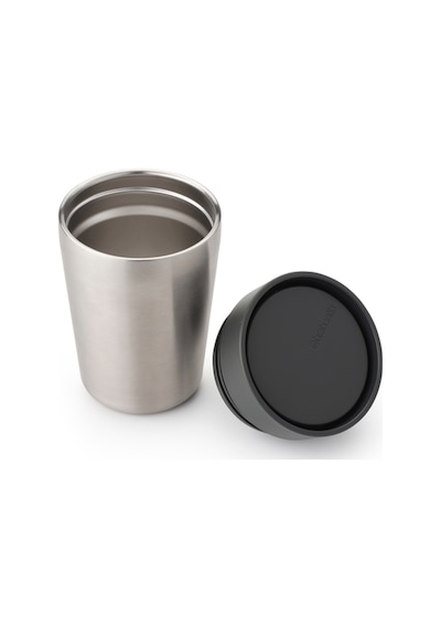 Brb-8710755228728-006-01-make & Take Dark Grey Paslanmaz Çelik Termos Bardak 200ml Koyu Gri