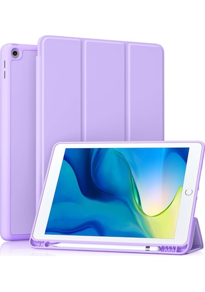 Apple Uyumlu iPad Air 3 10.5" Kılıf Kalem Bölmeli Smart Case A2152 A2123 A2153 A2154 Kılıf