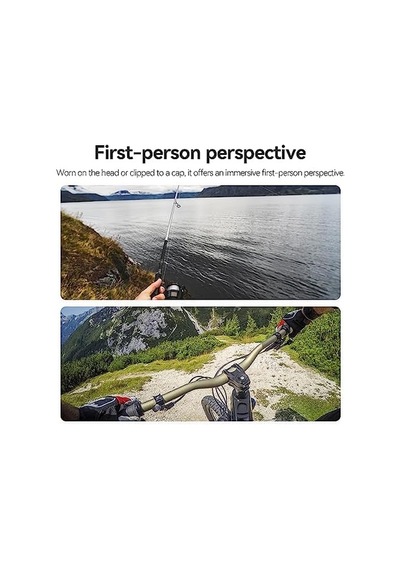 Adaptom Telesın Baş Kayışı Dağı Kapak Klipsli, Hızlı Çıkarma Baş Kemeri Dağı Gopro Hero 12/11/10/9/8/7/6/5, Fusion, Max, Djı Osmo Ve Çoğu Aksiyon Kamerasıyla Uyumlu