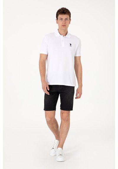 U.s. Polo Assn. Erkek Siyah Şort Jean 50304344-dn0027 Black