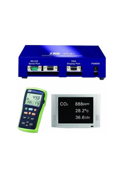 Tes-vt 01 Dönüştürücü Görüntüleme Modülü Rs 232 Vga