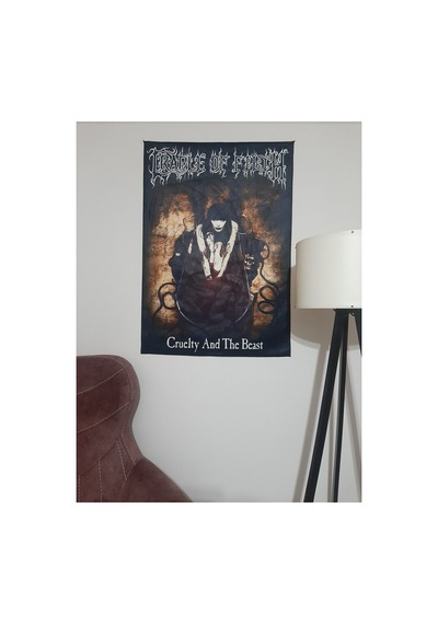 Cradle Of Filth - Cruelty And The Beast Desenli Tasarım Duvar Halısı