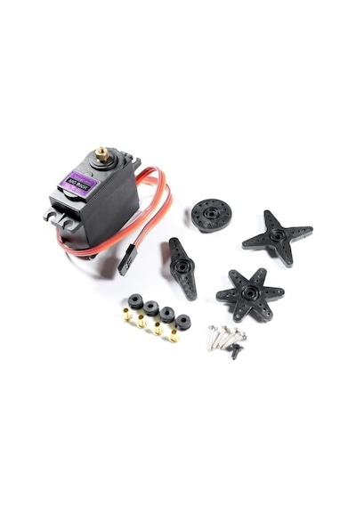Mg996R Yüksek Torklu Servo Motor 180 Derece Metal