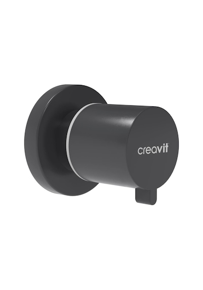Creavi T Ac50l.anm Antrasit Mat Aç-kapa Ara Kesme Valfi 1/2'