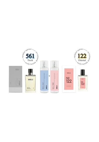 Bargello 561 + 122 EDP 100 ML \ No:561 + No:122 Edt Body Mist - Mnms50561bmno1 Diğer