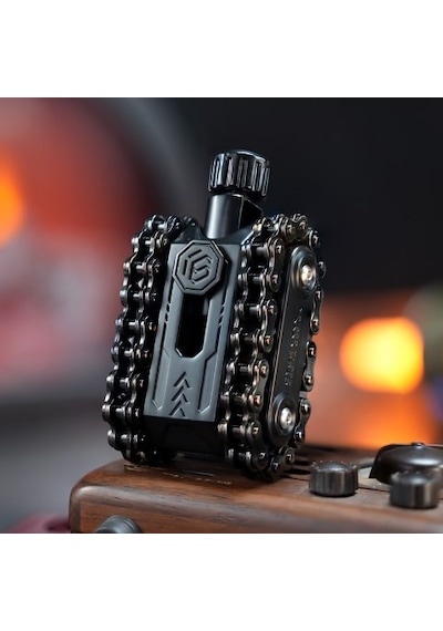 Edc Yeni Nesil Stres Çarkı: Zincir Mekanizmalı Tank Fidget