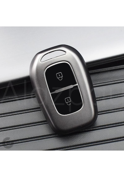 Renault Clio Megane Scenic Twingo Laguna Dacia Duster Dokker Logan Titan Gri Tpu Anahtar Kılıfı